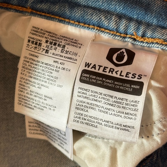 Levi’s Premium Classic Blue Denim Jeans, Wedgie Women’s 27 - Picture 6 of 6